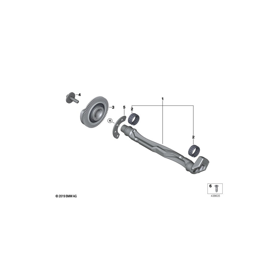 Genuine BMW 11278602966 F56 I12 Gear Wheel (Inc. One, i8 & One First) | ML Performance UK Car Parts