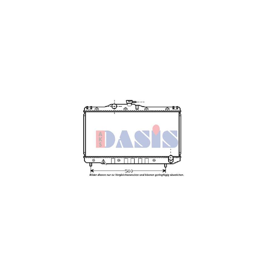 AKS Dasis 211500N Engine Radiator | ML Performance UK