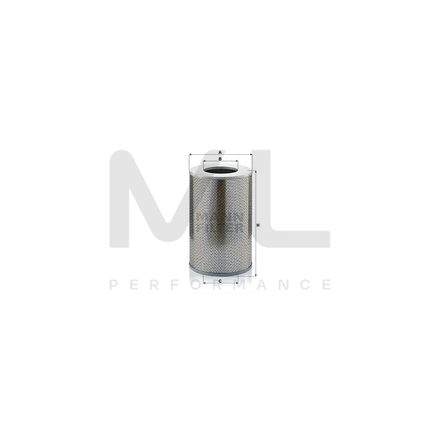 MANN-FILTER H 25 669 Oil Filter Filter Insert | ML Performance Car Parts