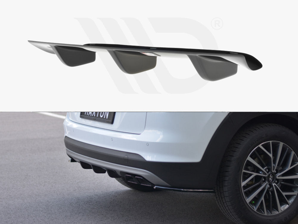 Maxton Design HY-TU-3F-RS2T Rear Valance Hyundai Tucson MK3 Facelift (2018-up) | ML Performance UK Car Parts