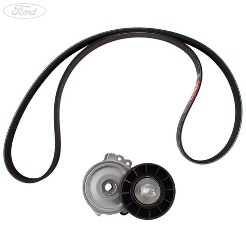 GENUINE FORD 2110264 2.0 DURATORQ DOHC AUXILIARY V BELT & TENSIONER 2006-2015 | ML Performance UK