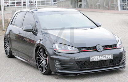 Rieger 00088099 VW Mk7 Golf Front Splitter (GTI & GTD) 3 | ML Performance UK Car Parts