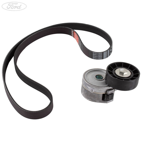 GENUINE FORD 2110264 2.0 DURATORQ DOHC AUXILIARY V BELT & TENSIONER 2006-2015 | ML Performance UK