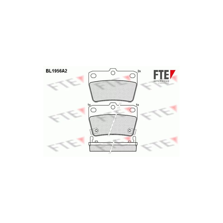 Fte 9010543 Brake Pad Set | ML Performance UK Car Parts