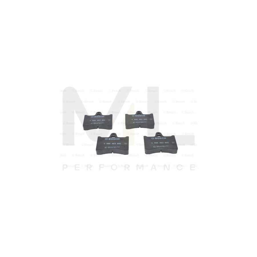 Bosch 0986463890 Brake Pad Set With Mounting Manual BP644 | ML Performance Car Parts