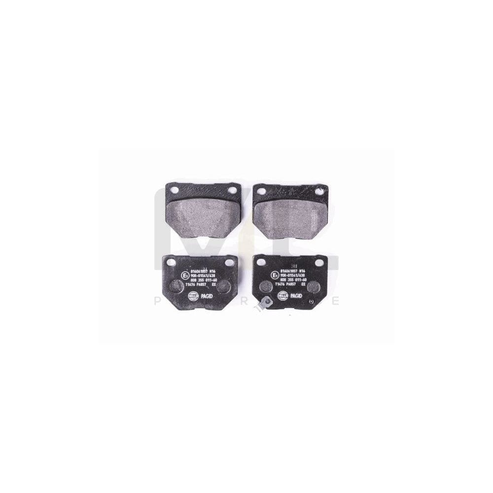 Hella 8DB 355 013-691 Brake Pad Set Not Prepared For Wear Indicator | ML Performance Car Parts