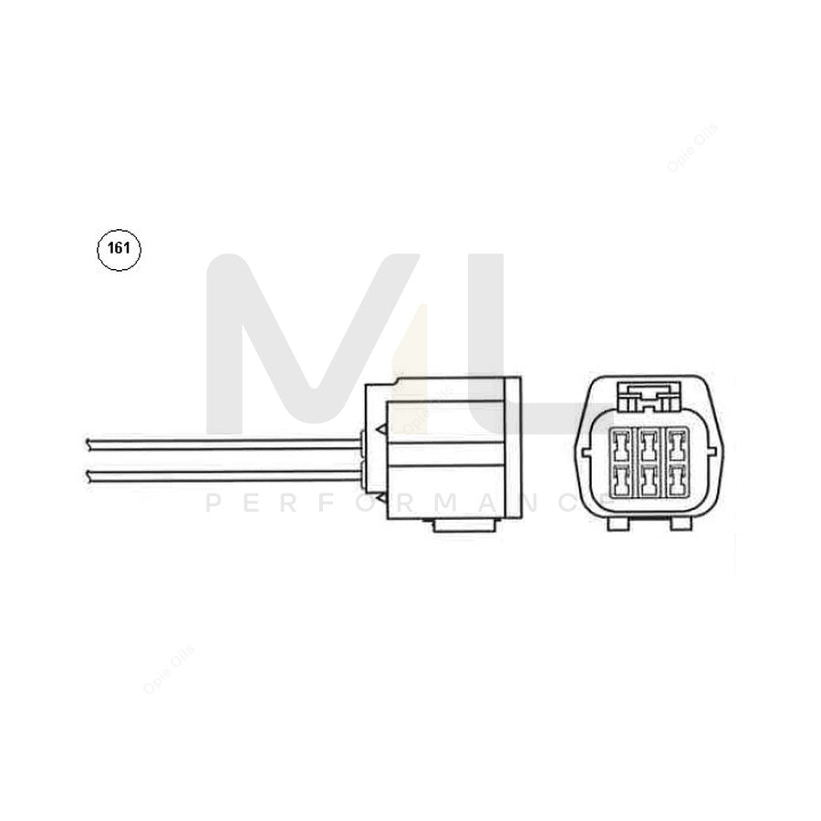 NTK Lambda Sensor - Oxygen / O2 Sensor LZA07-MD16 (NGK 90663) | ML Car Parts UK | ML Performance