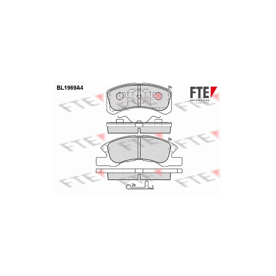 Fte BL1969A4 Brake Pad Set | ML Performance UK Car Parts