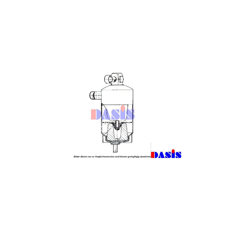 AKS Dasis 800170N Dryer, Air Conditioning For BMW 5 Saloon (E28) | ML Performance UK