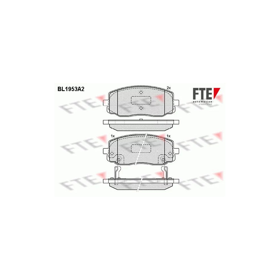 Fte 9010540 Brake Pad Set | ML Performance UK Car Parts