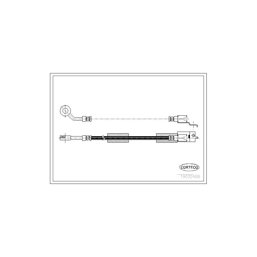 Corteco 19032488 Brake Hose | ML Performance UK