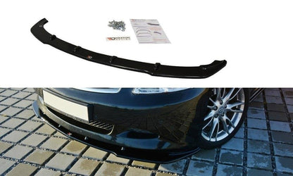 Maxton Design IN-G37-S-FD1T Front Splitter V.1 Infiniti G37 Sedan | ML Performance UK Car Parts