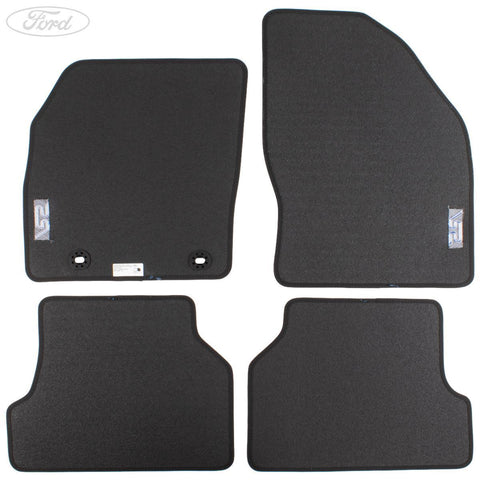 GENUINE FORD 1549989 FOCUS RS FRONT & REAR FLOOR MATS KIT VELOUR 2010-2011 | ML Performance UK