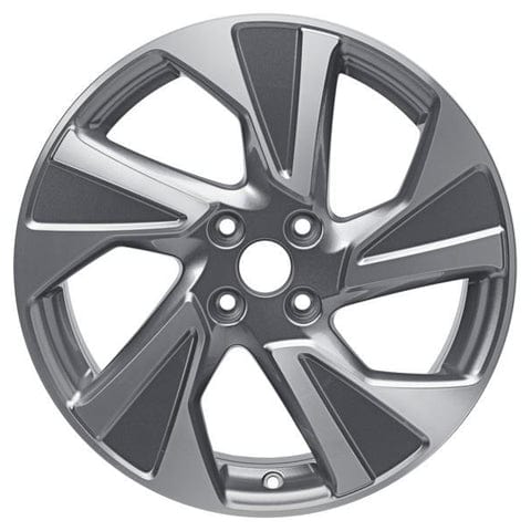 GENUINE FORD 2265012 x4 SET OF 4 ECOSPORT ALLOY WHEEL 18" 5-SPOKE DESIGN, FLASH GREY/MACHINED 10/2017 - | ML Performance UK