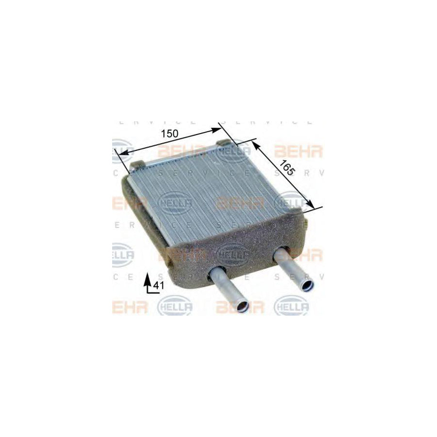 Hella 8FH 351 315-211 Heater Matrix