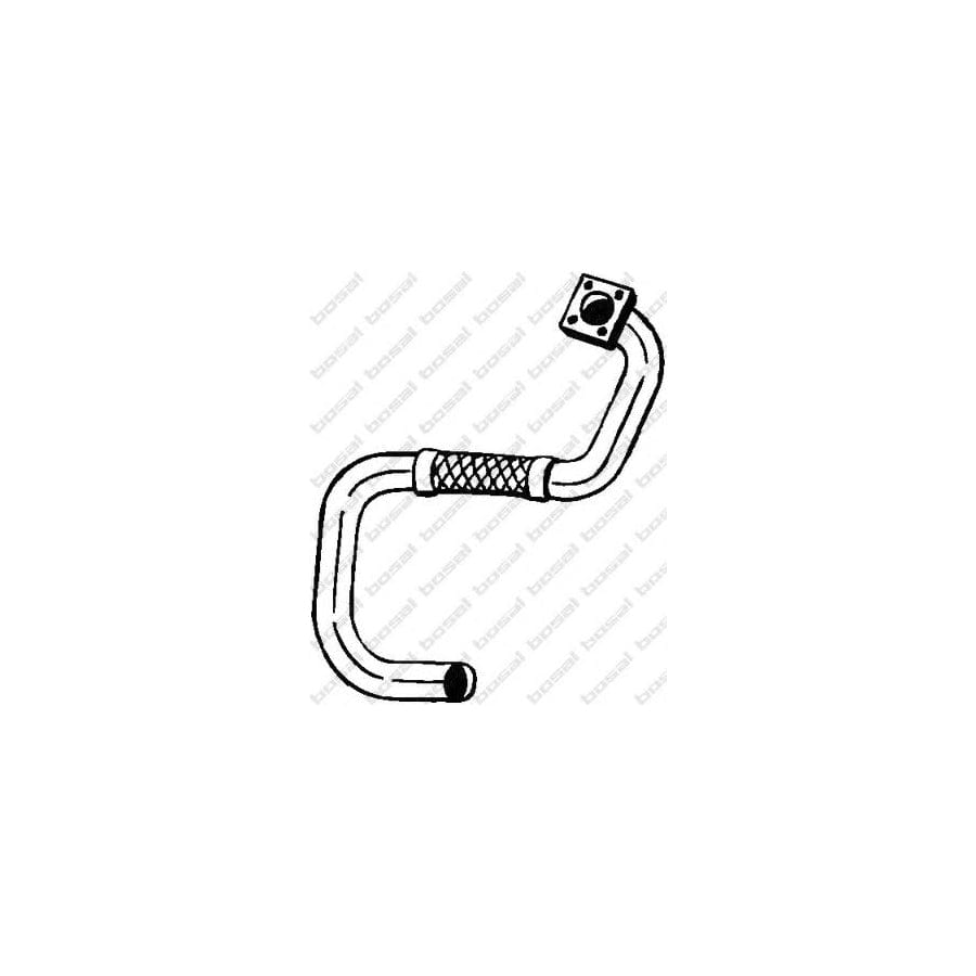 Bosal 731-261 Exhaust Pipe For Vw Transporter