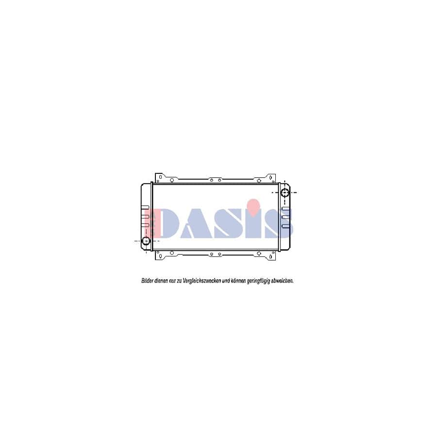 AKS Dasis 099293N Engine Radiator For Ford Escort | ML Performance UK