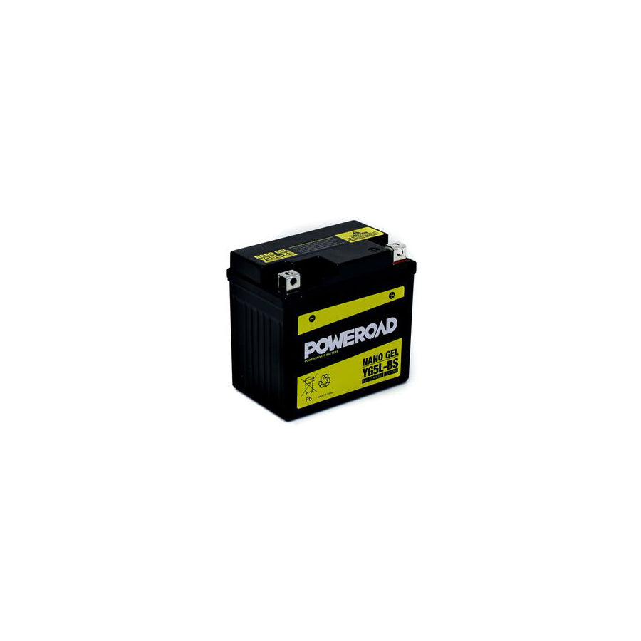 YG5L-BS GEL Poweroad Motorcycle Battery | ML Performance UK Car Parts