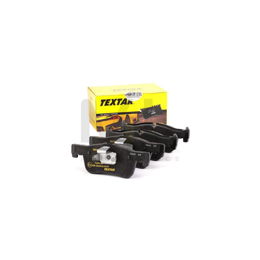 TEXTAR 2501401 Brake pad set prepared for wear indicator | ML Performance Car Parts