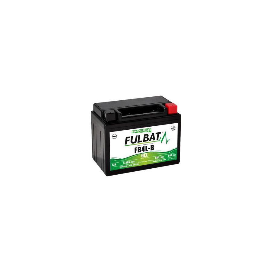 FB4L-B GEL Fulbat Motorcycle Battery YB4L-B | ML Performance UK Car Parts