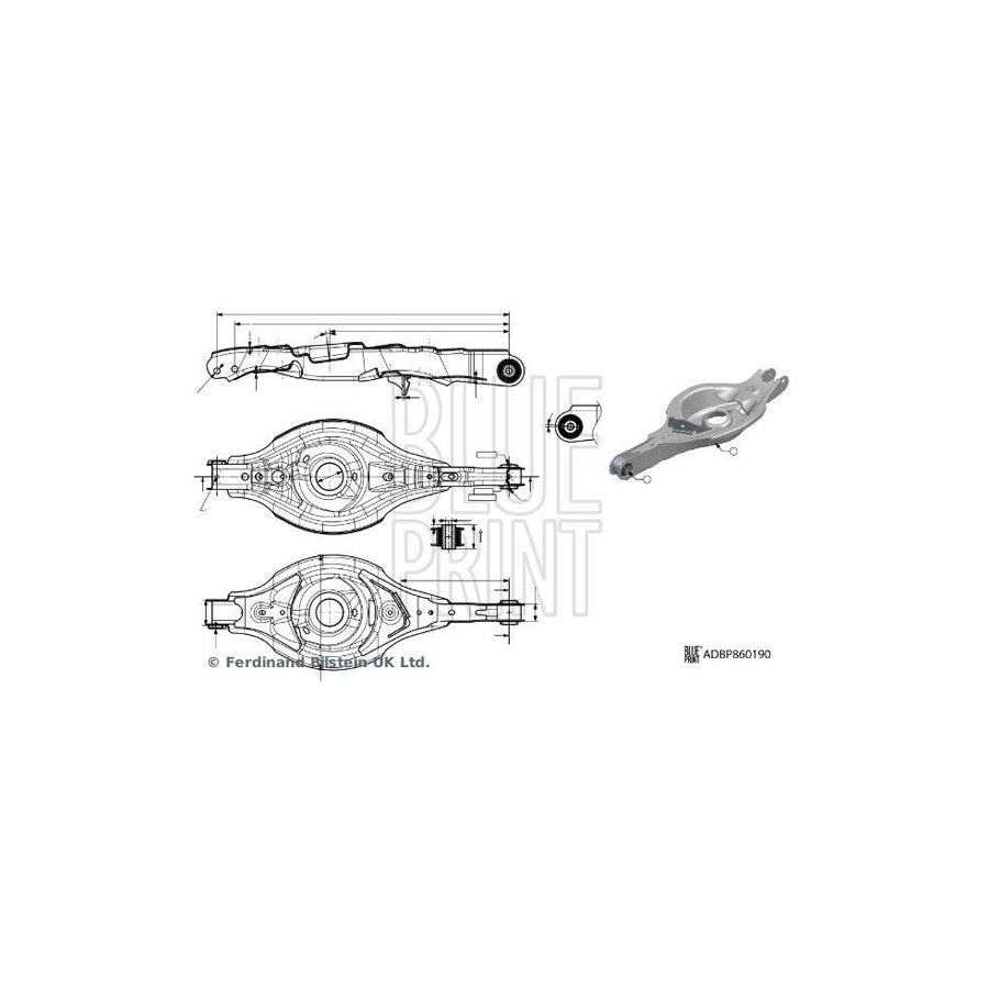 Blue Print ADBP860190 Suspension Arm For Mazda Cx-5