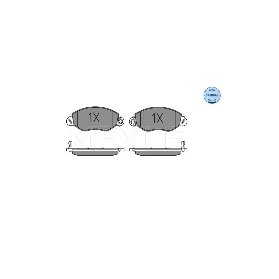 Meyle 025 234 3418/W Brake Pad Set For Ford Transit