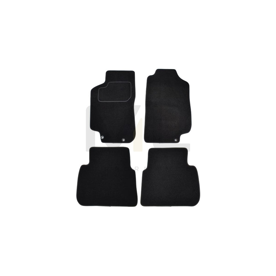 MAMMOOTH A041 SAB45 PRM 01 Floor mat set for SAAB 9-5 Textile, Front and Rear, Quantity: 4, Black | ML Performance Car Parts