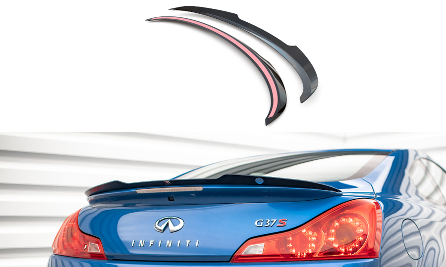 Maxton Design IN-G37S-C-CAP1T Spoiler Cap Infiniti G37 Coupe | ML Performance UK Car Parts