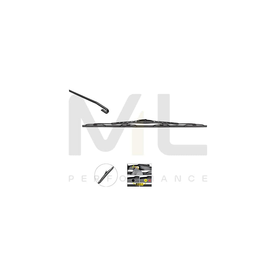 Valeo Silencio Wiper Blade With Spoiler Vm111 26 Inch | Wiper Blades UK | ML Performance Car Parts