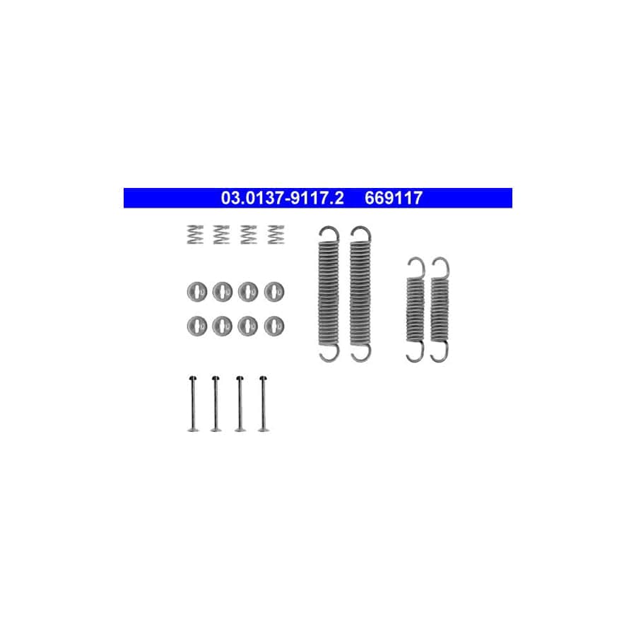 ATE 03.0137-9117.2 Accessory Kit, Brake Shoes | ML Performance UK Car Parts