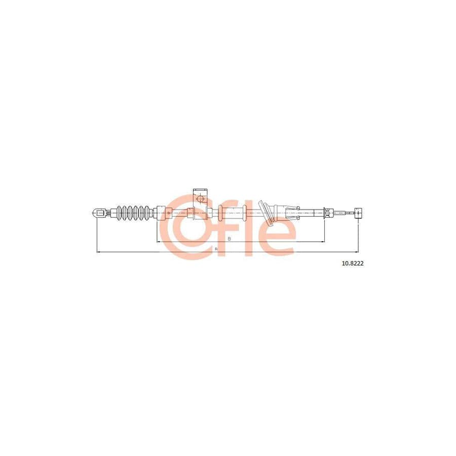 Cofle 10.8222 Hand Brake Cable