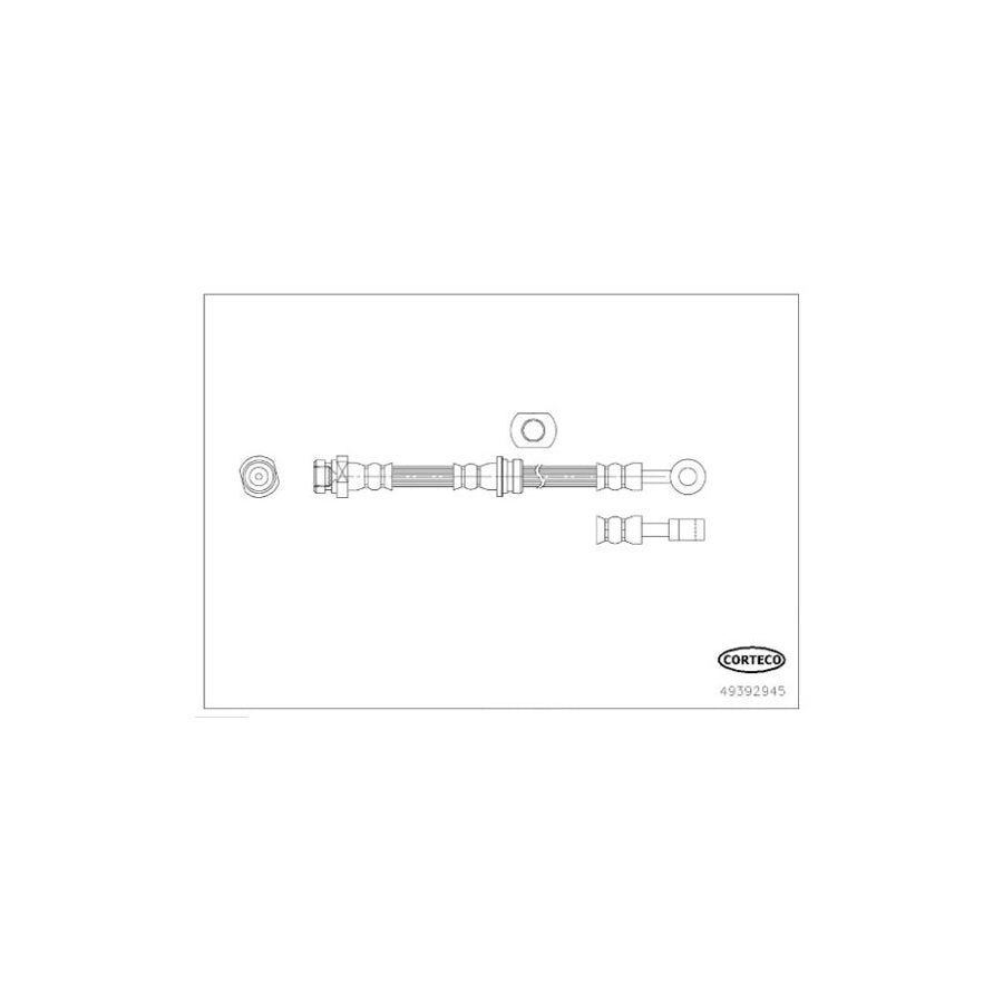 Corteco 49392945 Brake Hose | ML Performance UK