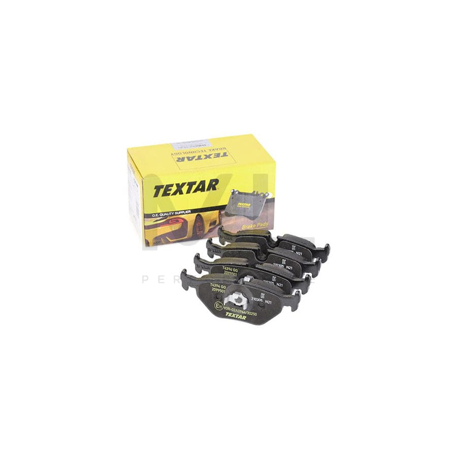 TEXTAR 2099501 Brake pad set prepared for wear indicator | ML Performance Car Parts