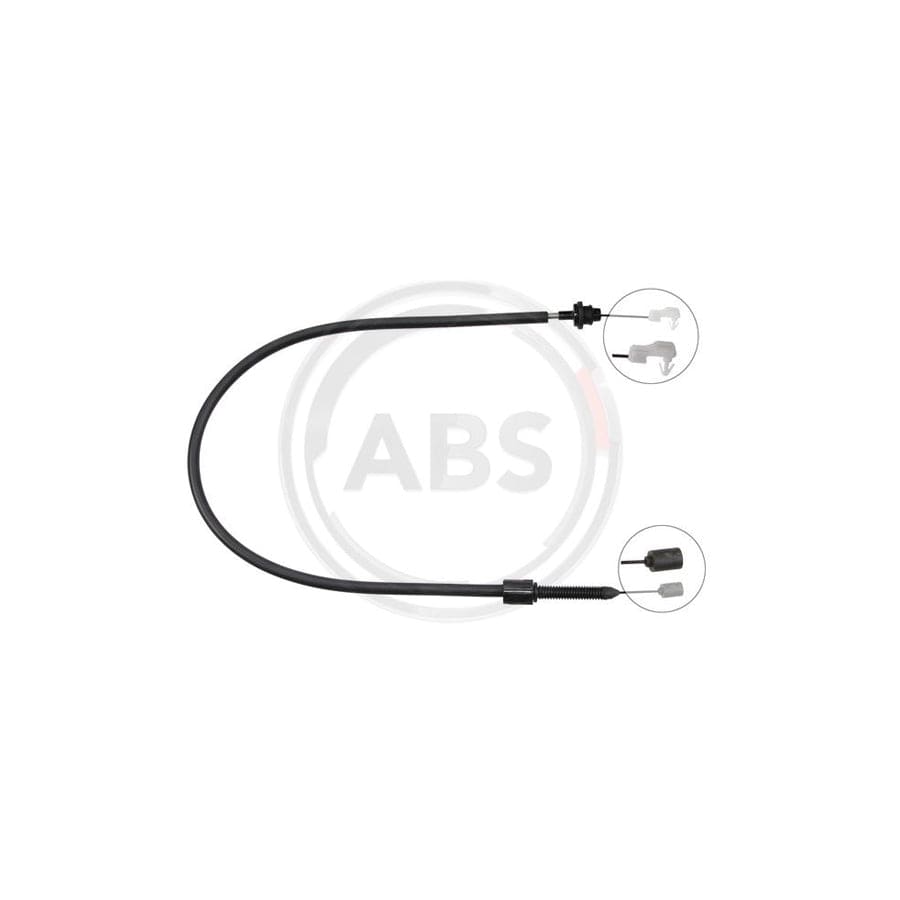 A.B.S. K37370 Throttle Cable for RENAULT CLIO | ML Performance UK Car Parts