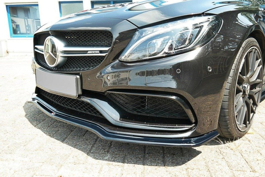 Maxton Design Mercedes Benz C63 AMG W205 Estate Front Splitter V.1