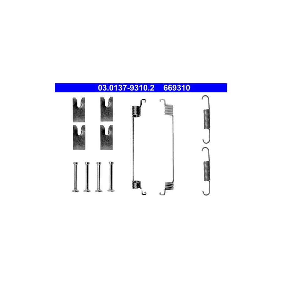 ATE 03.0137-9310.2 Accessory Kit, Brake Shoes | ML Performance UK Car Parts