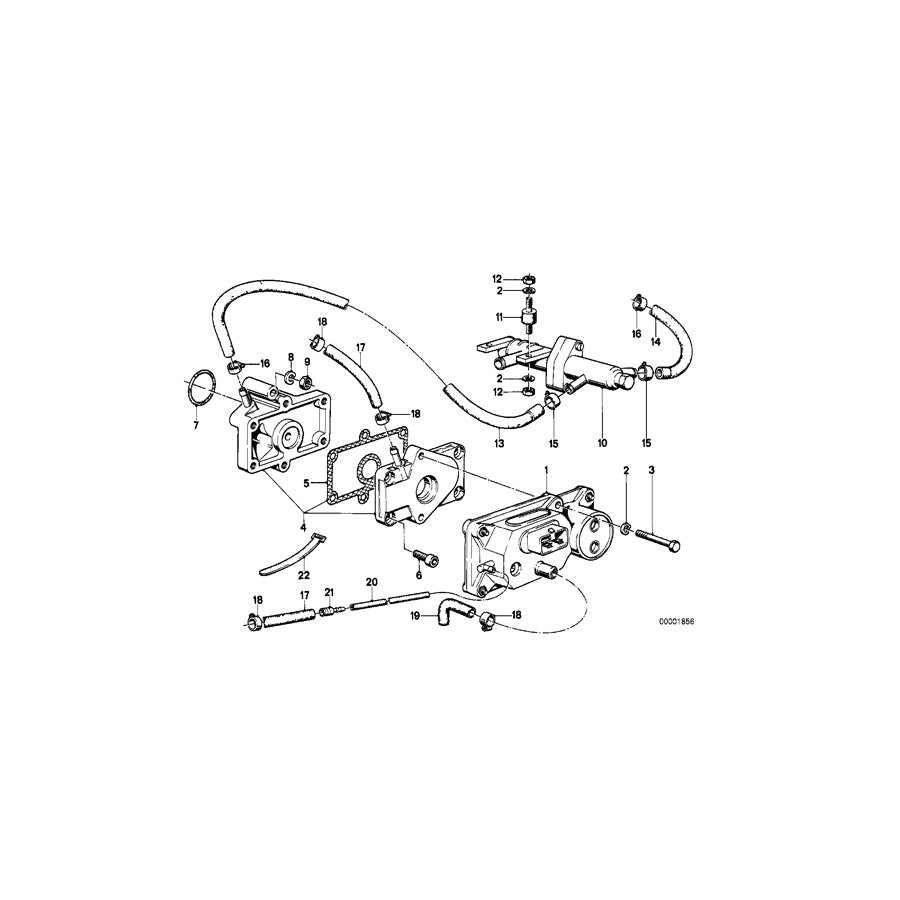 Genuine BMW 11531284257 E21 E28 Hose (Inc. 323i & 520i) | ML Performance UK Car Parts