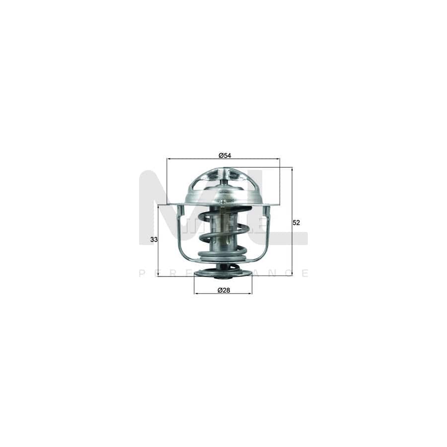 MAHLE ORIGINAL TX 176 82D Engine thermostat Opening Temperature: 82��C, with seal | ML Performance Car Parts