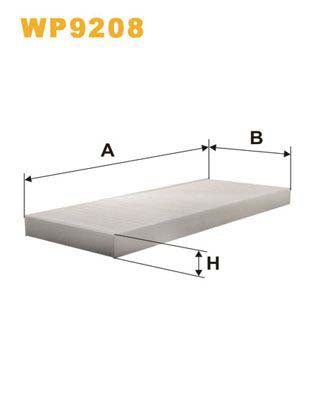 WIX Filters WP9208 Pollen Filter