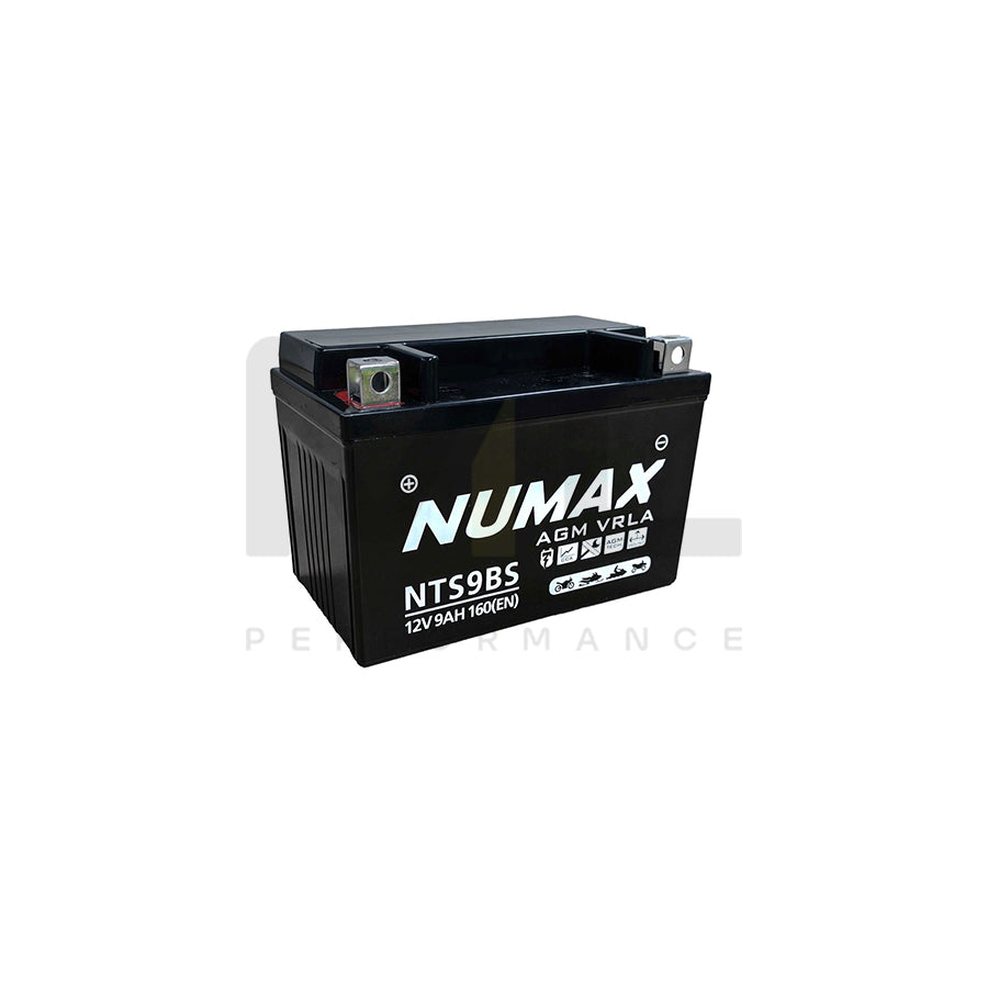 NTS9BS Numax AGM Motorbike Battery | Car Batteries UK | ML Performance Car Parts