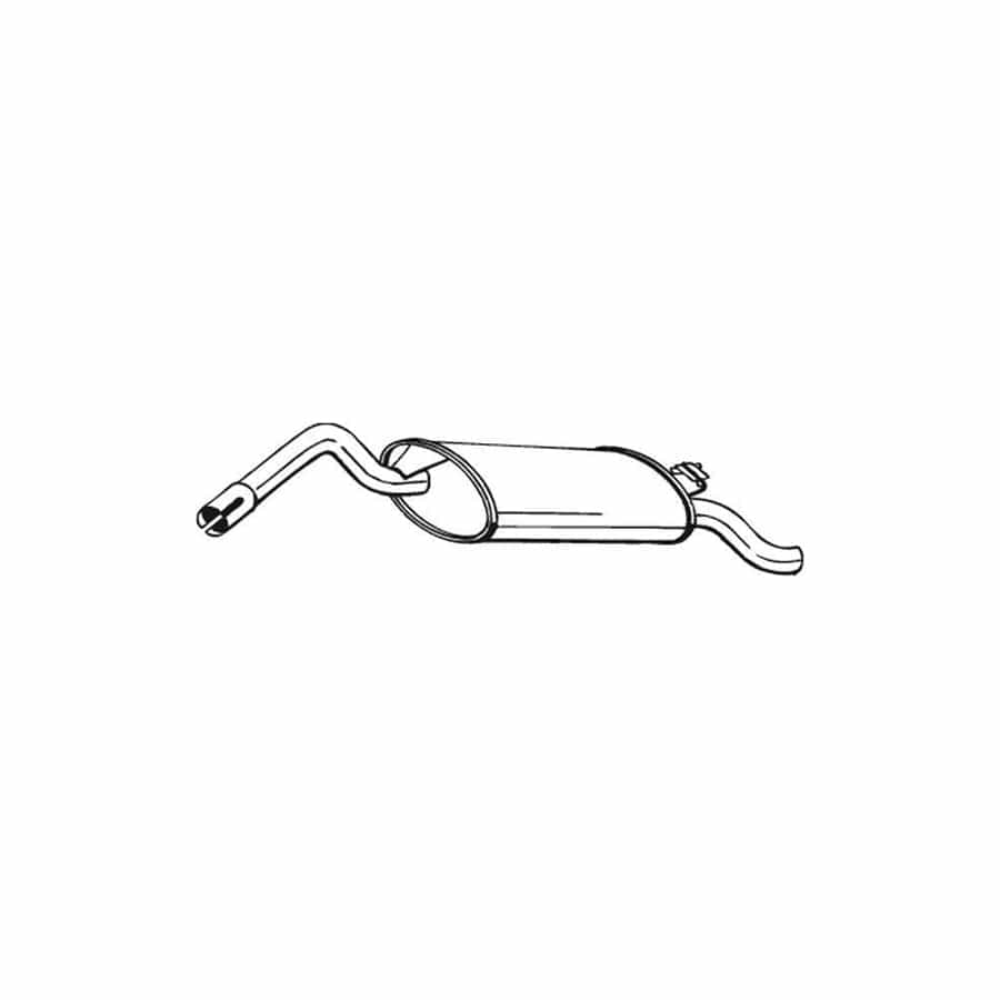 Bosal 220-649 Rear Silencer For Skoda Favorit Hatchback (781)