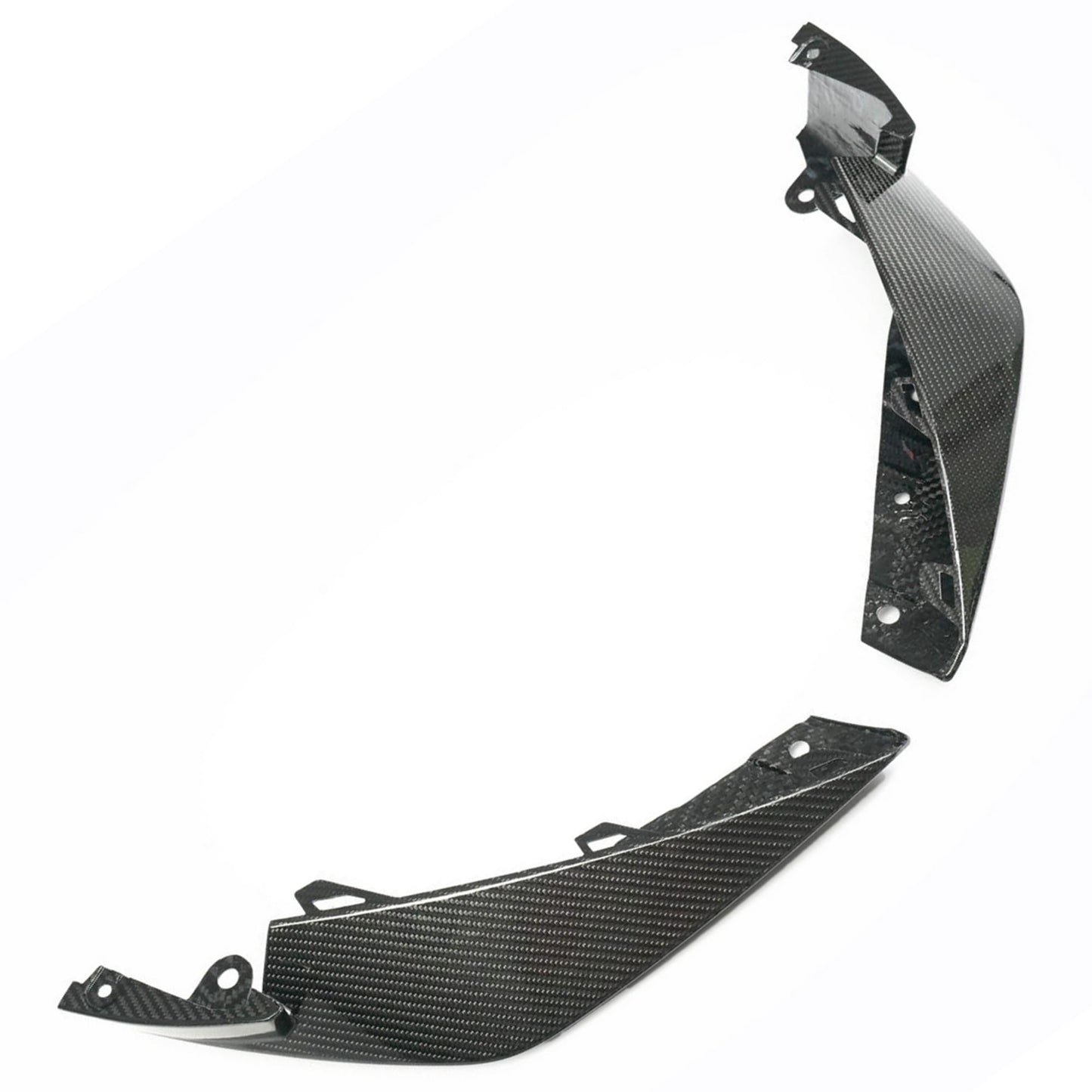 MANHART CARBON TWO-PIECE FRONT BUMPER FANGS M PERFORMANCE FOR BMW G8X M3 / M4 (COMPETITION / CSL)