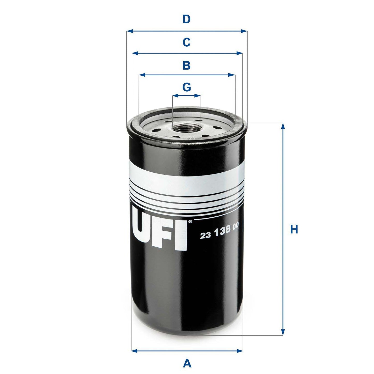 UFI 23.138.00 Oil Filter