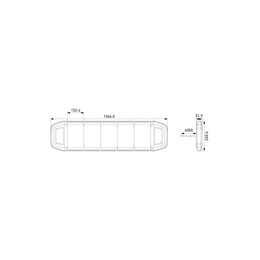 Hella 2RL 014 567-061 Signal System, Emergency Vehicle