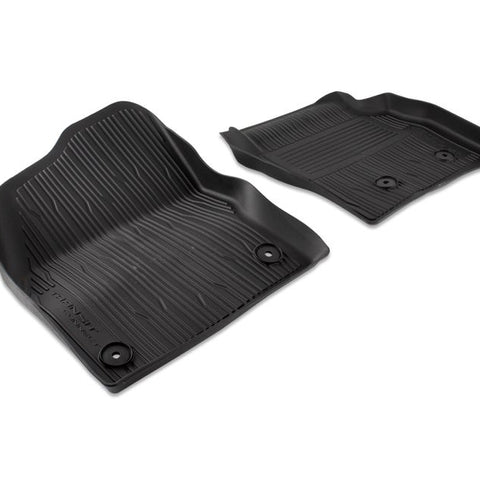 GENUINE FORD 2263239 TRANSIT CONNECT RUBBER FLOOR MATS TRAY STYLE WITH RAISED EDGES, FRONT, BLACK, 2018 ONWARD | ML Performance UK