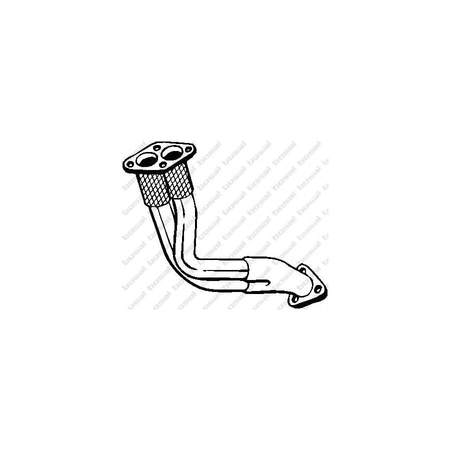 Bosal 735-517 Exhaust Pipe