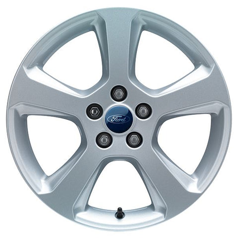 GENUINE FORD 1880377 MONDEO ALLOY WHEEL 17" 5-SPOKE DESIGN, SPARKLE SILVER | ML Performance UK