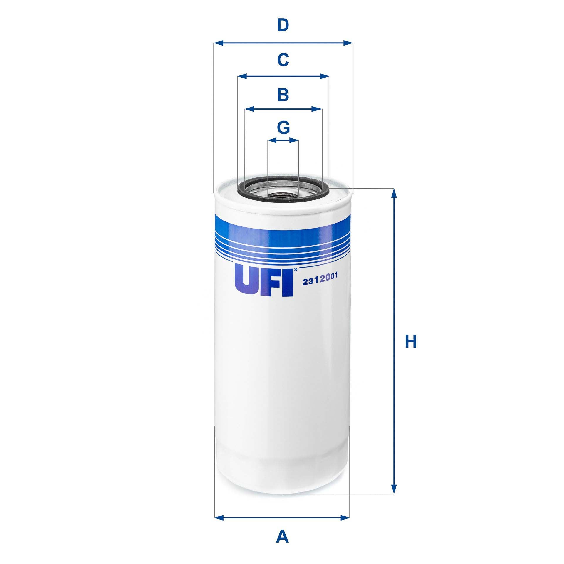 UFI 22.002.00 Oil Filter