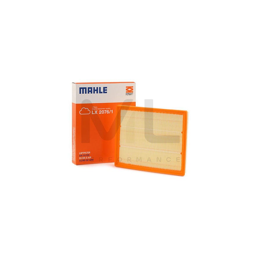 MAHLE ORIGINAL LX 2076/1 Air Filter Filter Insert | ML Performance Car Parts