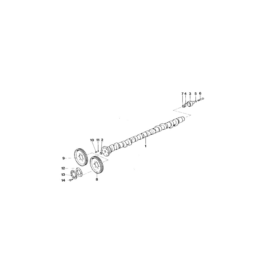 Genuine BMW 11311304216 E26 Camshaft (Inc. M1) | ML Performance UK Car Parts